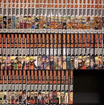 how many naruto books are there and the extensive world-building within its manga and novels