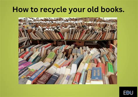 Where to Recycle Old Books: Uncovering Unique Avenues for Literary Rejuvenation